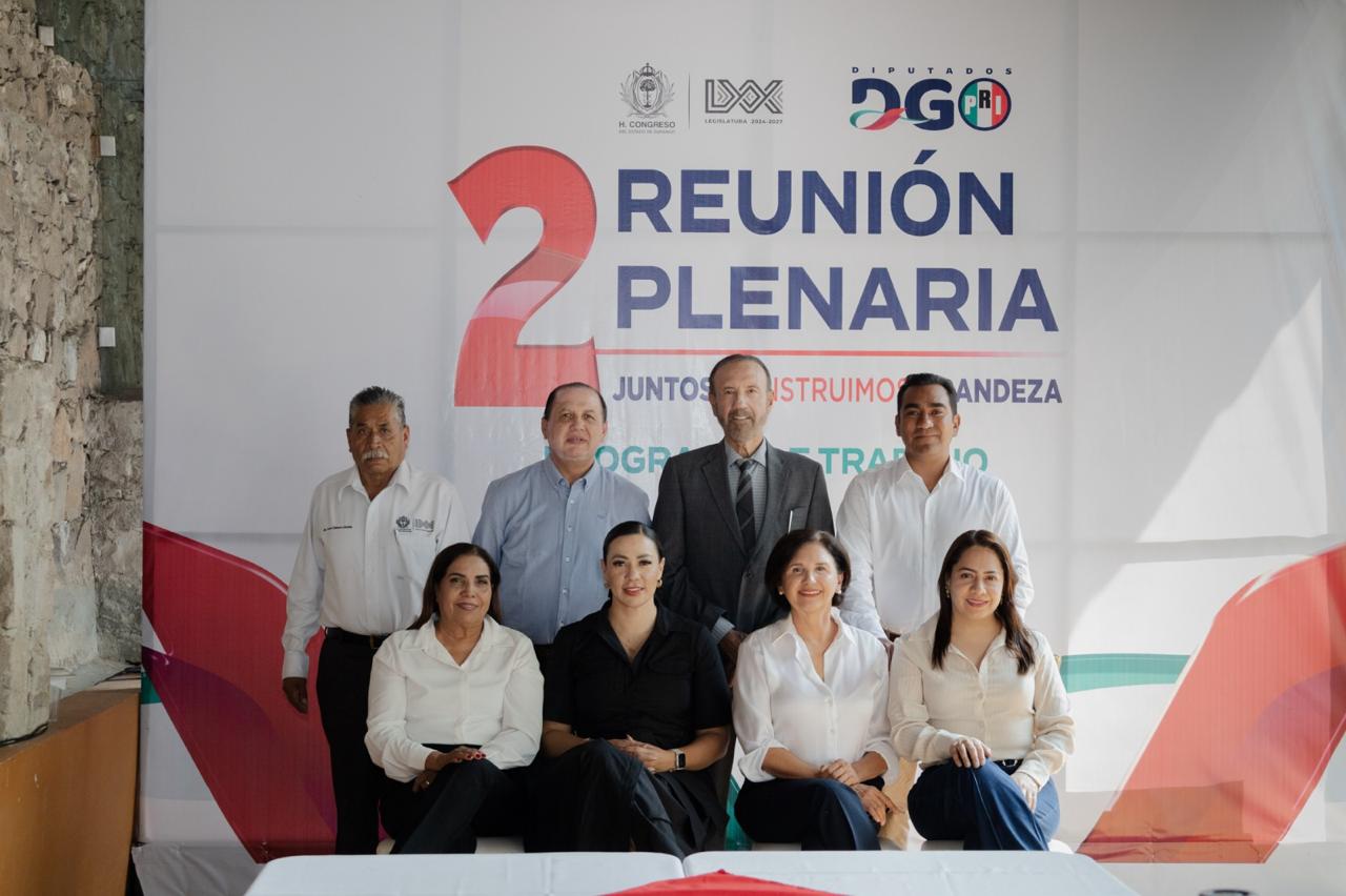 Fortalecen diputados-PRI, su programa de trabajo 2025-2026
