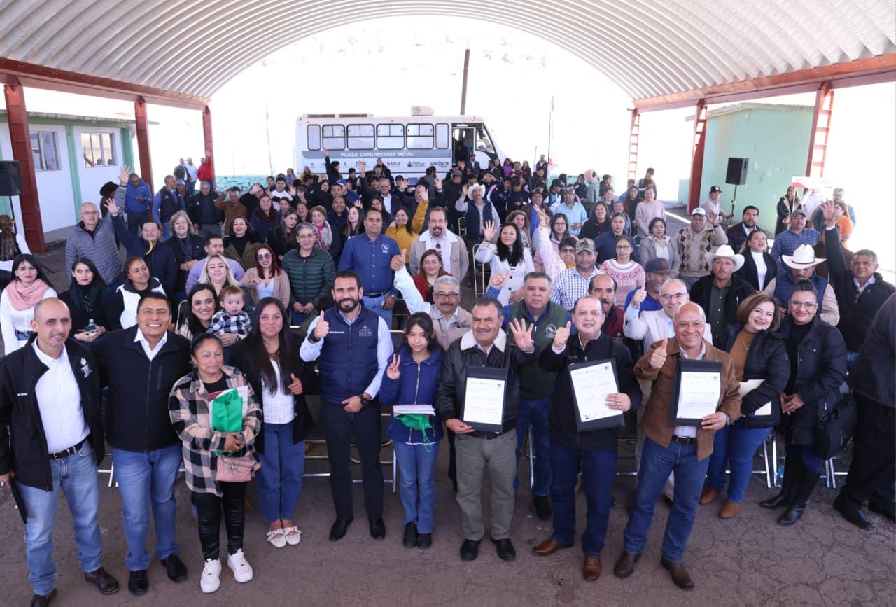 Congreso de Durango, primer Poder Legislativo en firmar convenio con el INEA