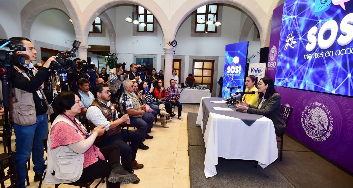 Fortalece Gaby Vázquez prevención del suicidio