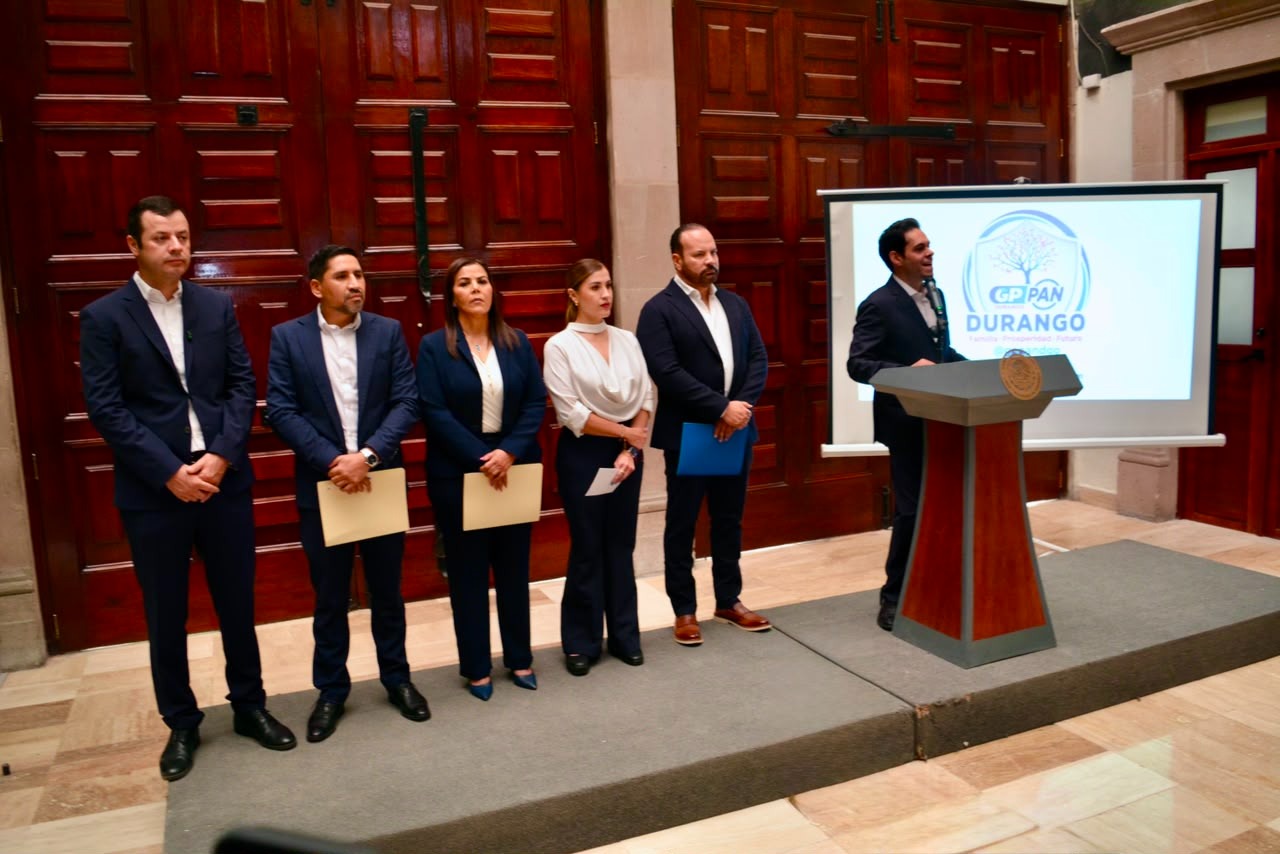 Presenta GPPAN estrategia”Durango: Familia, Prosperidad y Futuro”.